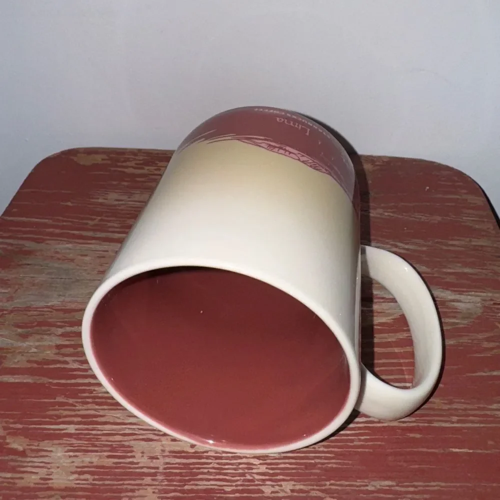 NEW STARBUCKS Global Icon Collector's Series 16 oz. Coffee Mug LIMA PERU